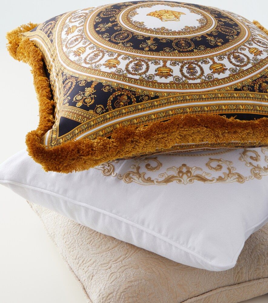 Cuscino I Love Baroque in seta e cotone - Versace Home - Modalova