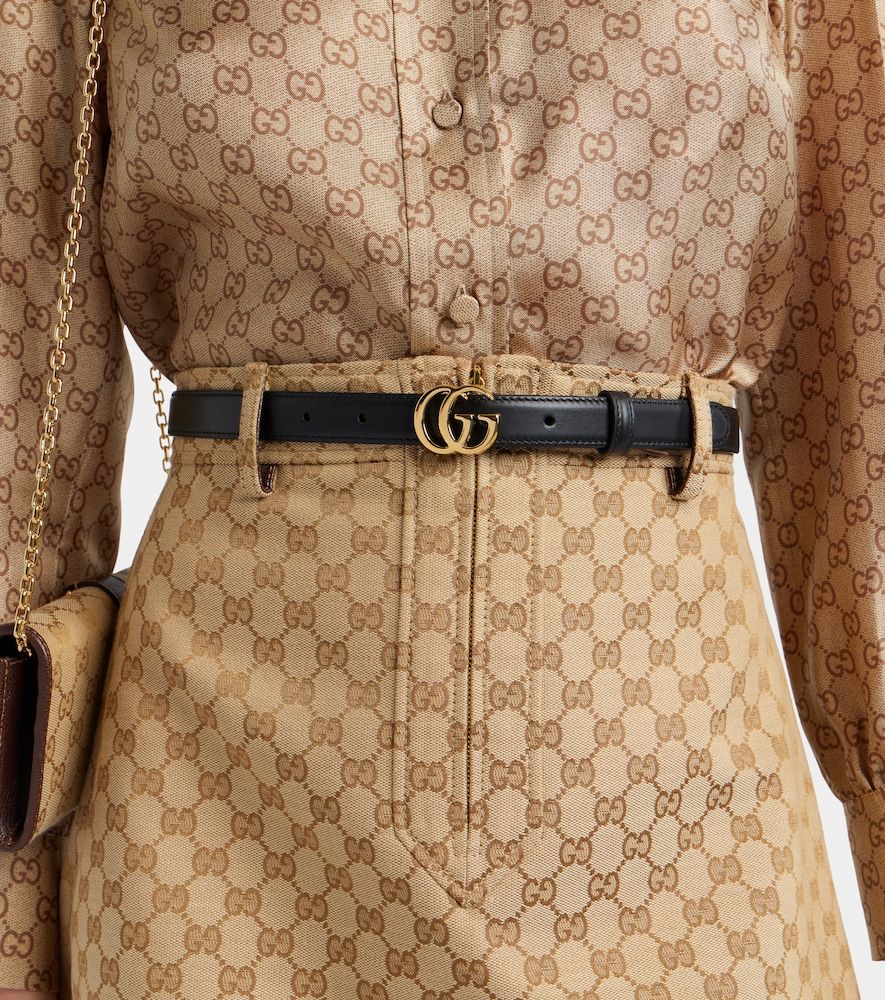 Gucci Gürtel GG Marmont aus Leder - Gucci - Modalova