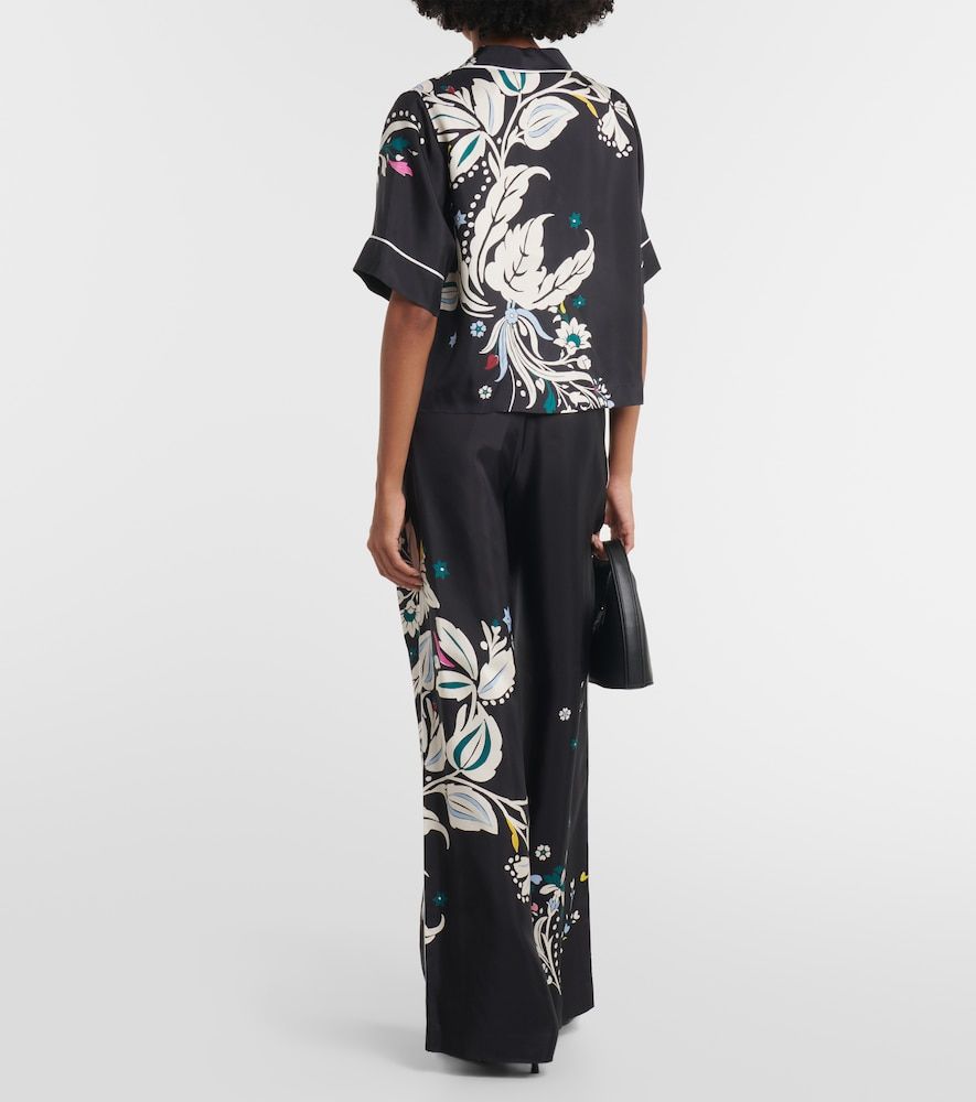 Camisa de seda floral - Dorothee Schumacher - Modalova