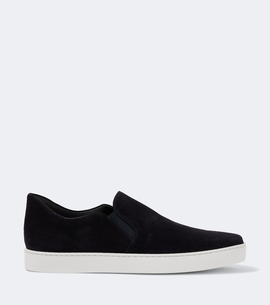 Slip-Ons Nadores aus Veloursleder - Manolo Blahnik - Modalova