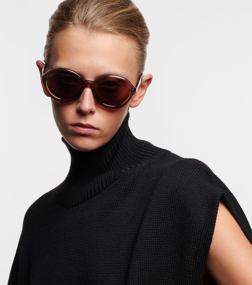 Alaïa Runde Sonnenbrille - Alaia - Modalova