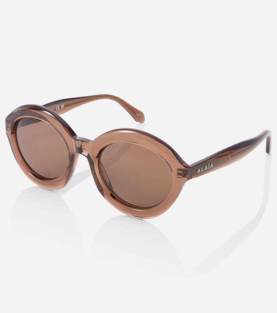 Alaïa Runde Sonnenbrille - Alaia - Modalova