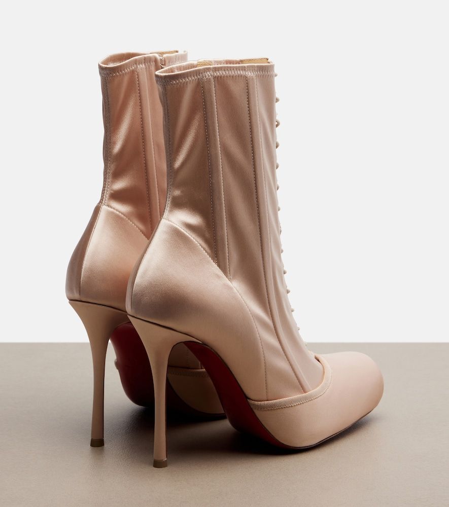 Ankle Boots Pavlova aus Satin - Christian Louboutin - Modalova