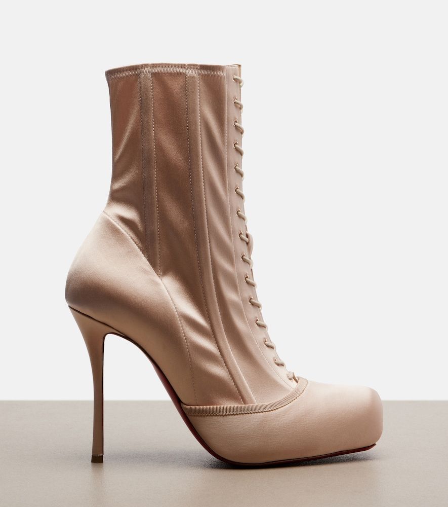 Ankle Boots Pavlova aus Satin - Christian Louboutin - Modalova