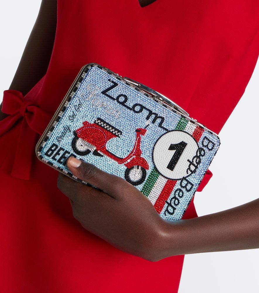 Verzierte Clutch Lunch Box Beep Beep - Judith Leiber Couture - Modalova