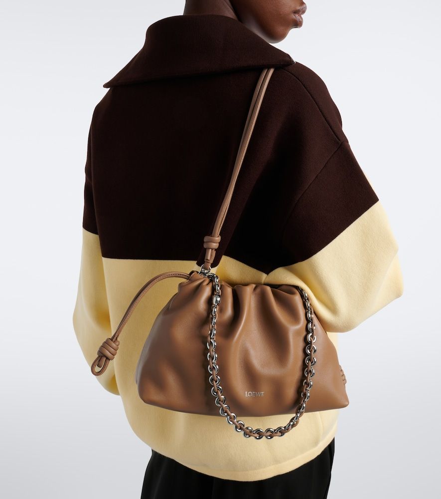 Bolso al hombro Flamenco Medium de piel - Loewe - Modalova