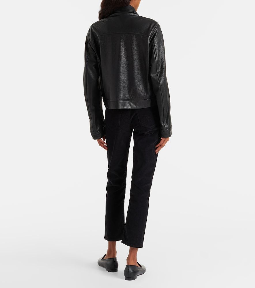 Schmale Mid-Rise-Hose Ex Boyfriend aus Cord - AG Jeans - Modalova