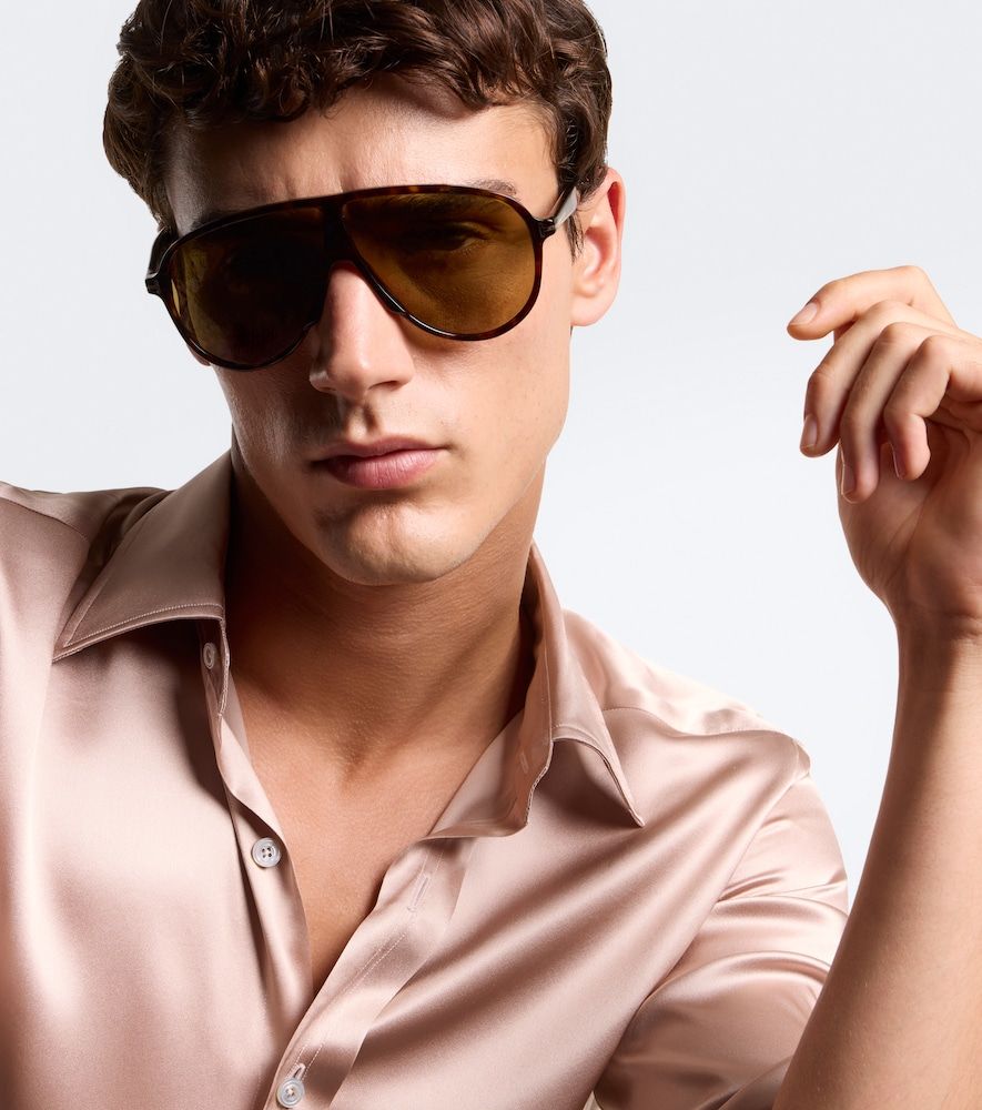 Aviator-Sonnenbrille Vladimir - Tom Ford - Modalova
