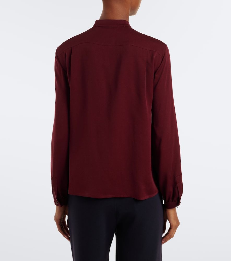 Max Mara Tie-neck silk blouse - Max Mara - Modalova