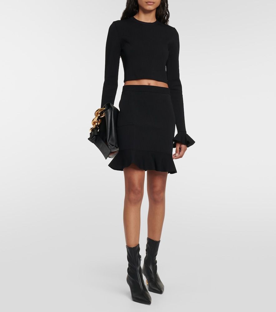 Chain leather ankle boots - JW Anderson - Modalova