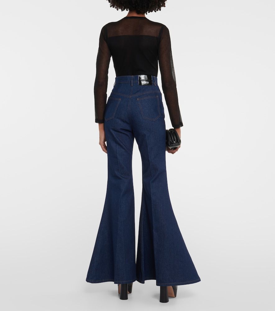 Jeans flared de tiro alto - Nina Ricci - Modalova