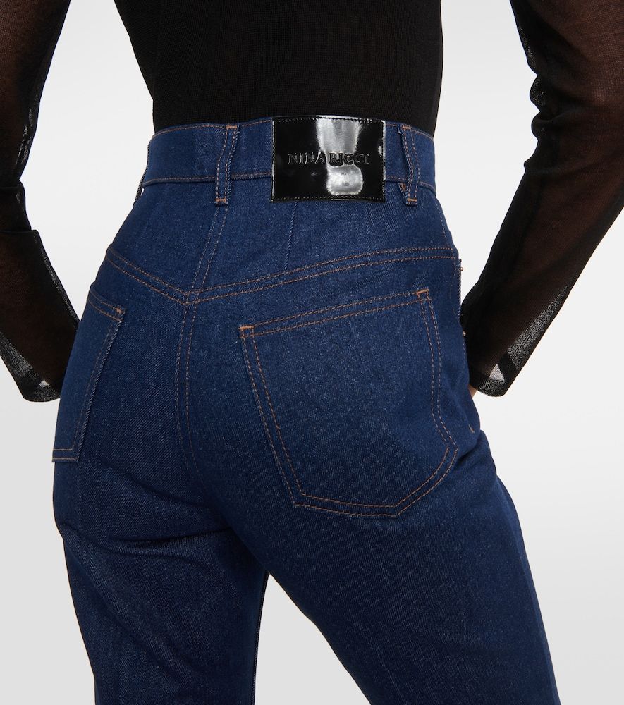 Jeans flared de tiro alto - Nina Ricci - Modalova