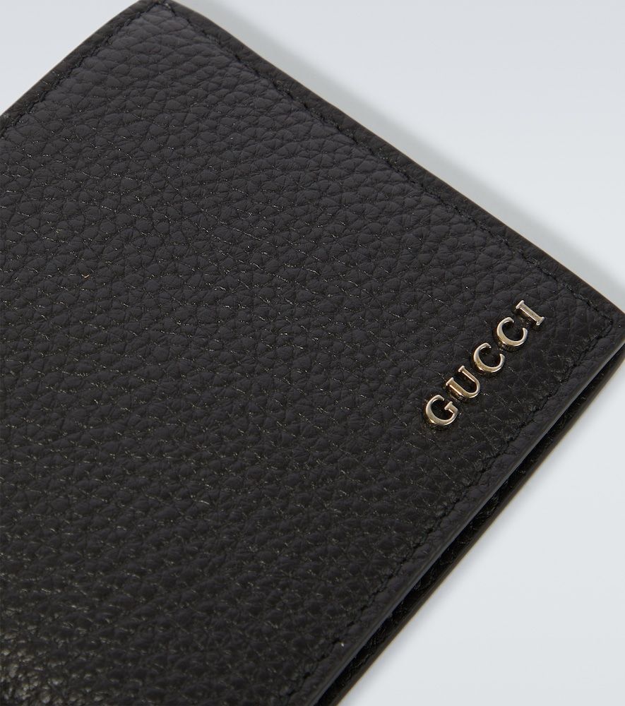 Gucci Cartera de piel con logo - Gucci - Modalova