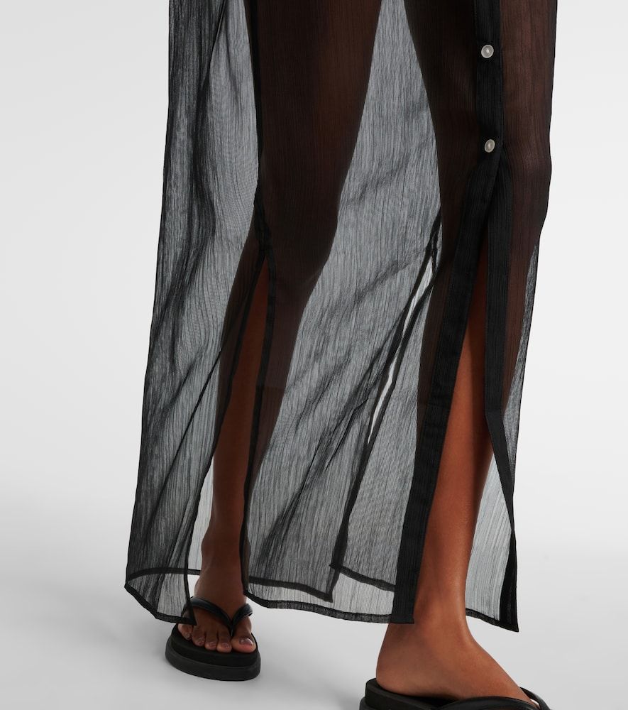 Jade Swim Mika mesh shirt dress - Jade Swim - Modalova