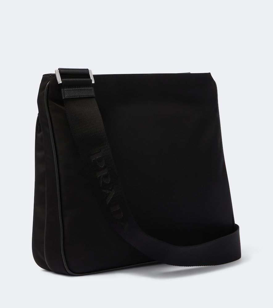 Bolso al hombro Re-Nylon con piel - Prada - Modalova