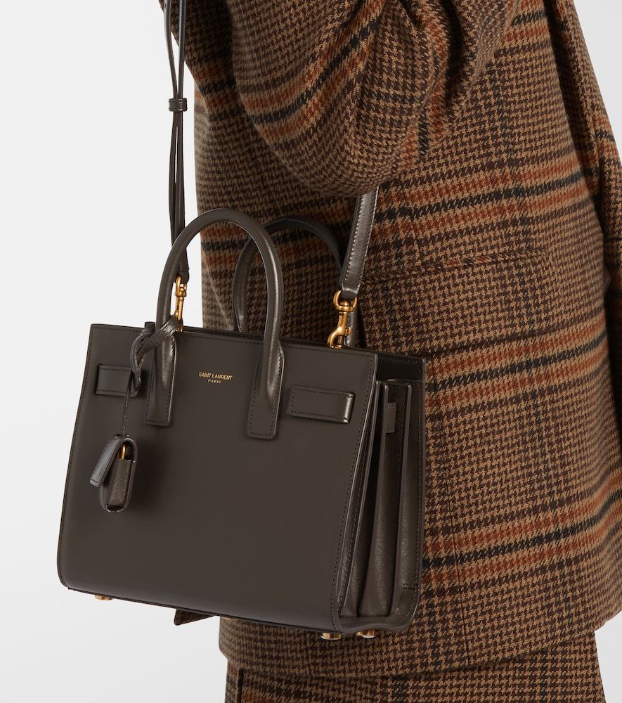 Borsa Sac De Jour Nano in pelle - Saint Laurent - Modalova