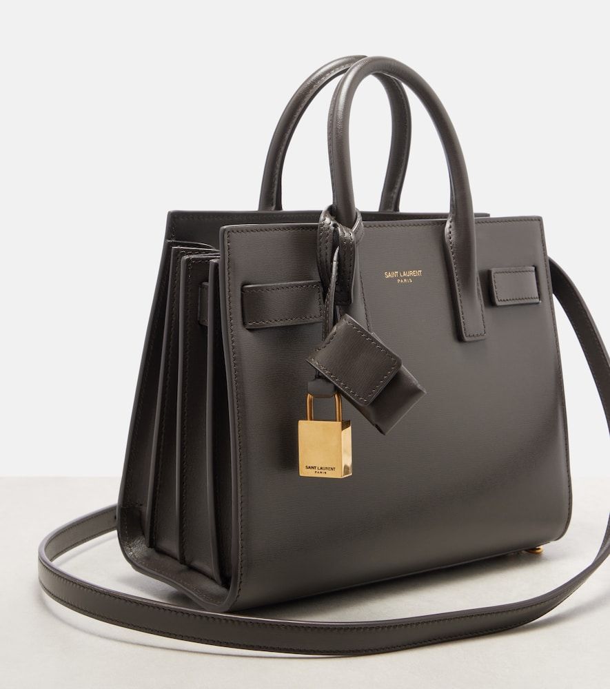 Sac De Jour Nano leather tote bag - Saint Laurent - Modalova