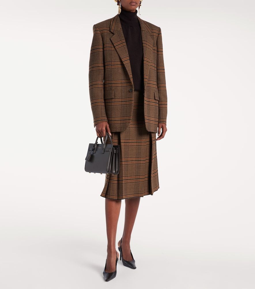 Sac De Jour Nano leather tote bag - Saint Laurent - Modalova