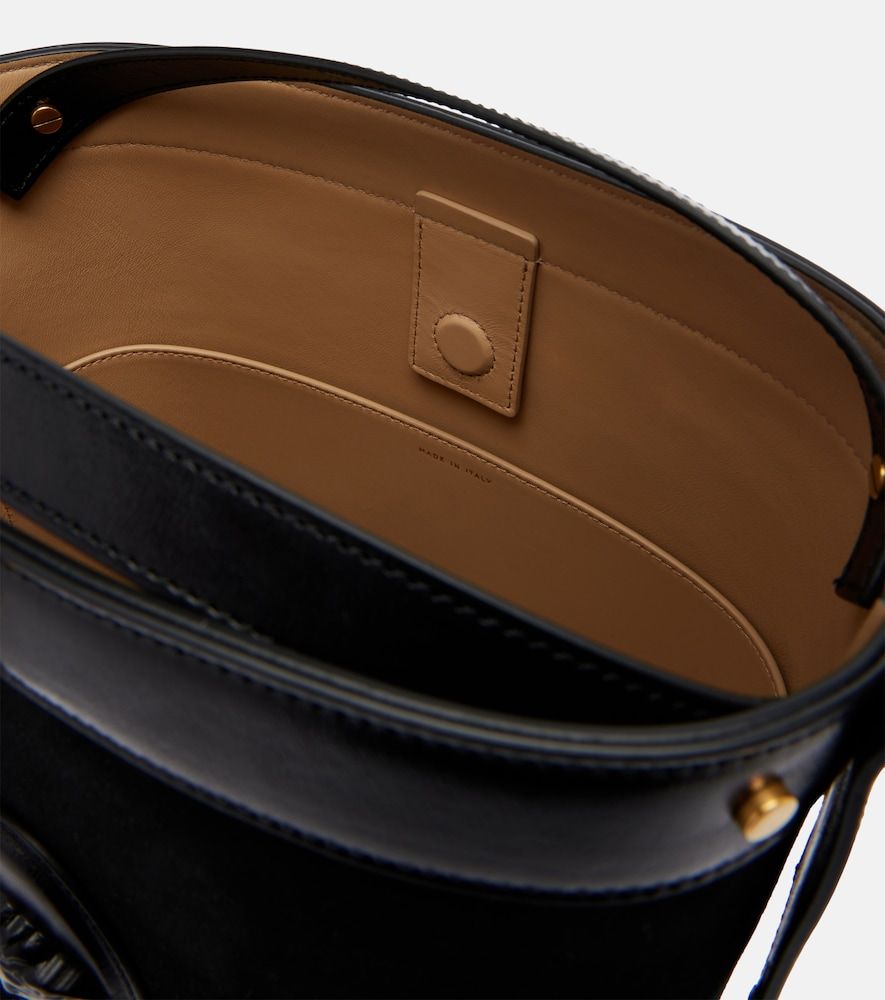 Borsa a spalla La Medusa in suede - Versace - Modalova