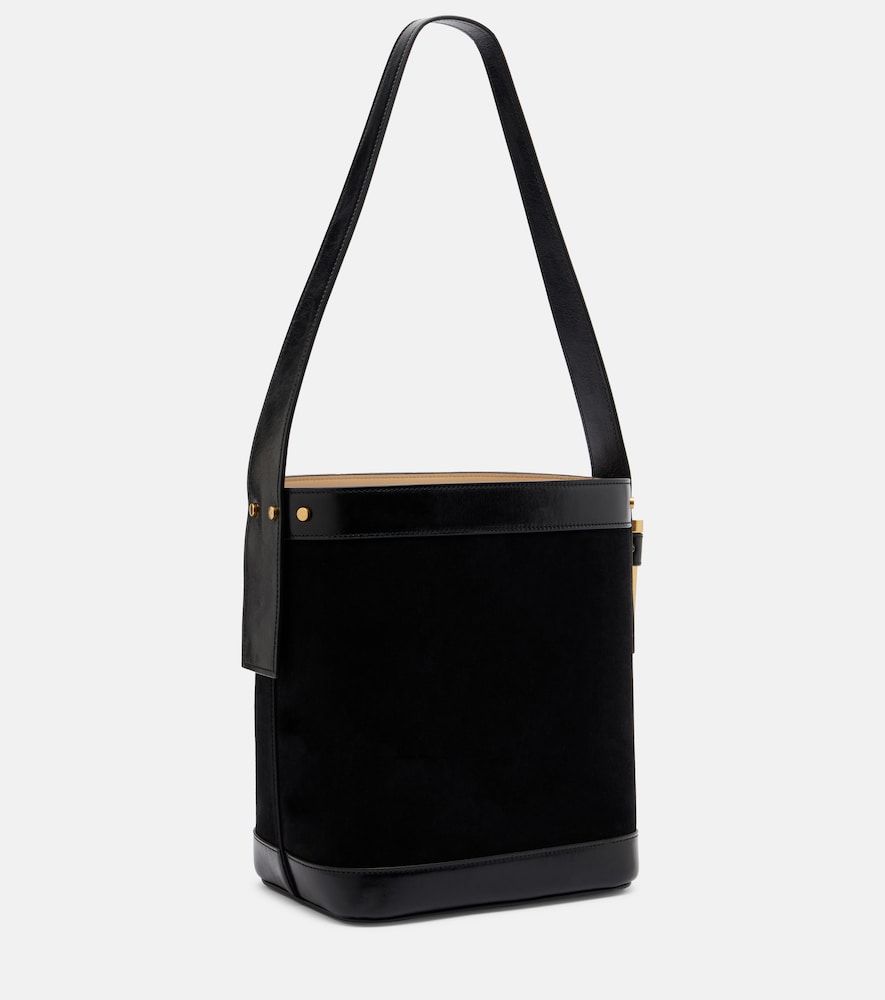 Borsa a spalla La Medusa in suede - Versace - Modalova