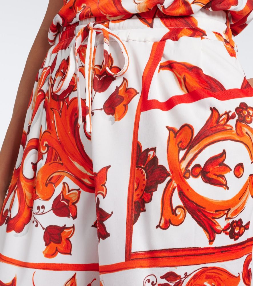 Pantalones anchos Majolica - Dolce&Gabbana - Modalova