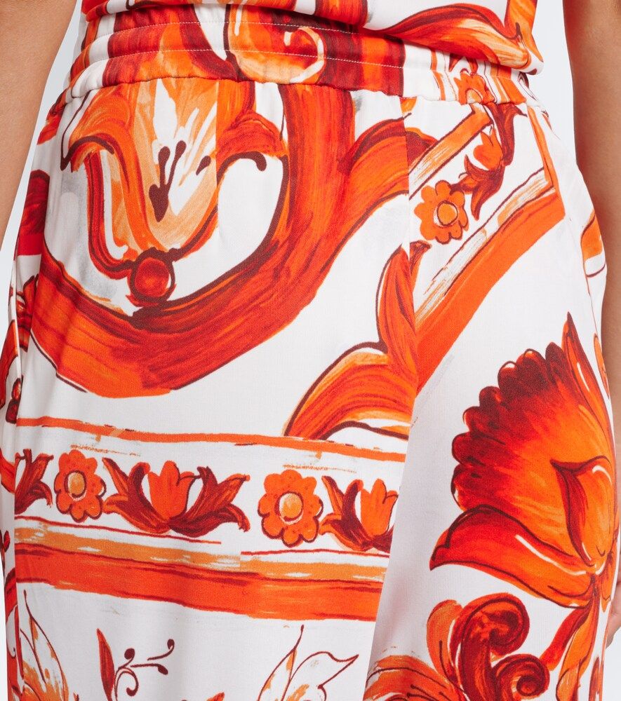 Pantalones anchos Majolica - Dolce&Gabbana - Modalova