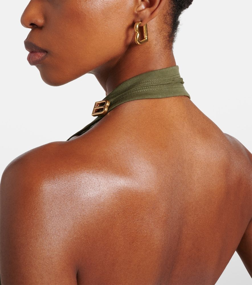 Balenciaga Eisa B hoop earrings - Balenciaga - Modalova