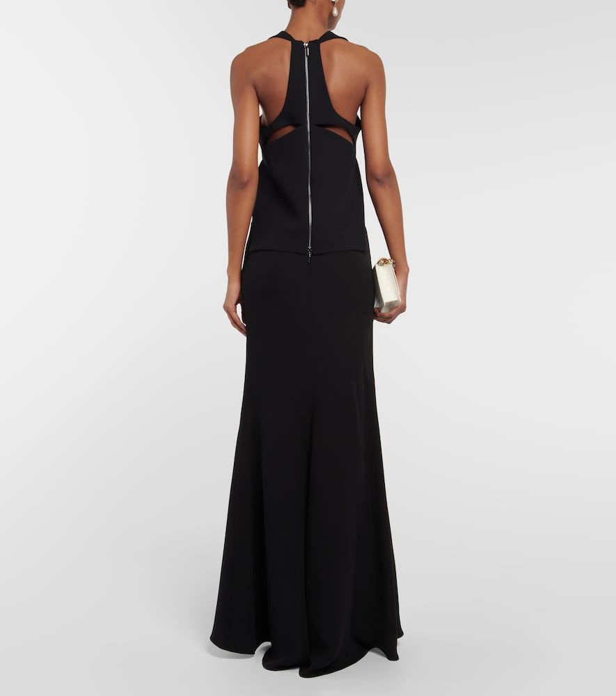 Top Cross Leaf con cuello halter - Maticevski - Modalova