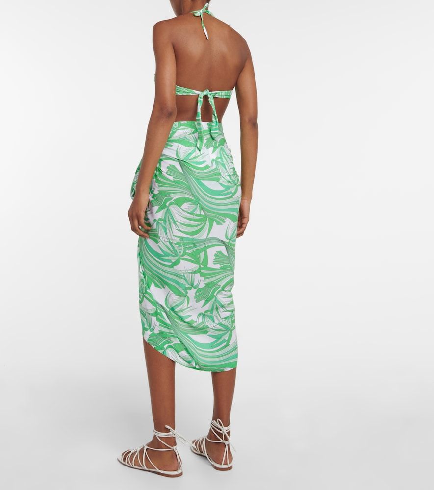 Pareo printed beach cover-up - Melissa Odabash - Modalova