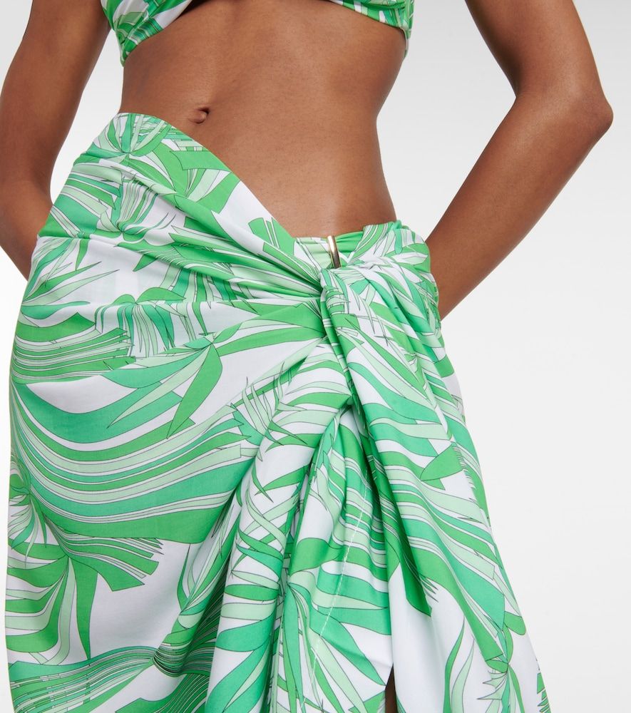 Pareo printed beach cover-up - Melissa Odabash - Modalova