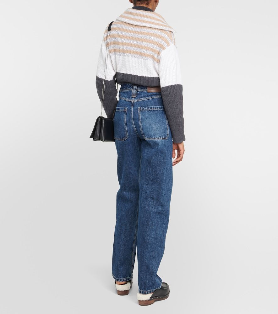 Mid-Rise Wide-Leg Jeans - Brunello Cucinelli - Modalova