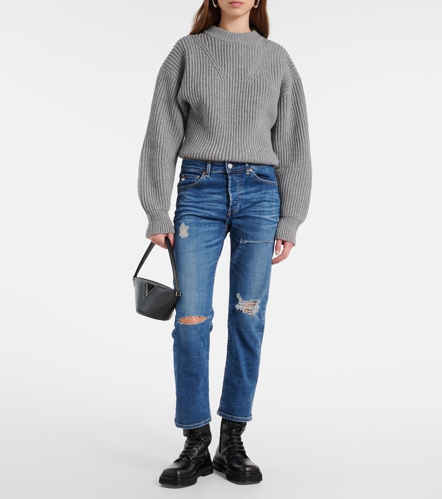 Straight Mid-Rise Jeans American - AG Jeans - Modalova