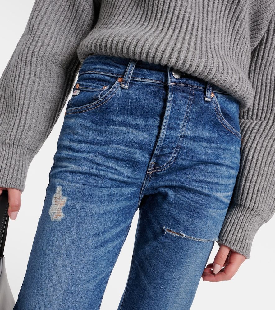 Straight Mid-Rise Jeans American - AG Jeans - Modalova