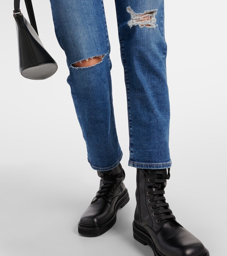 Straight Mid-Rise Jeans American - AG Jeans - Modalova