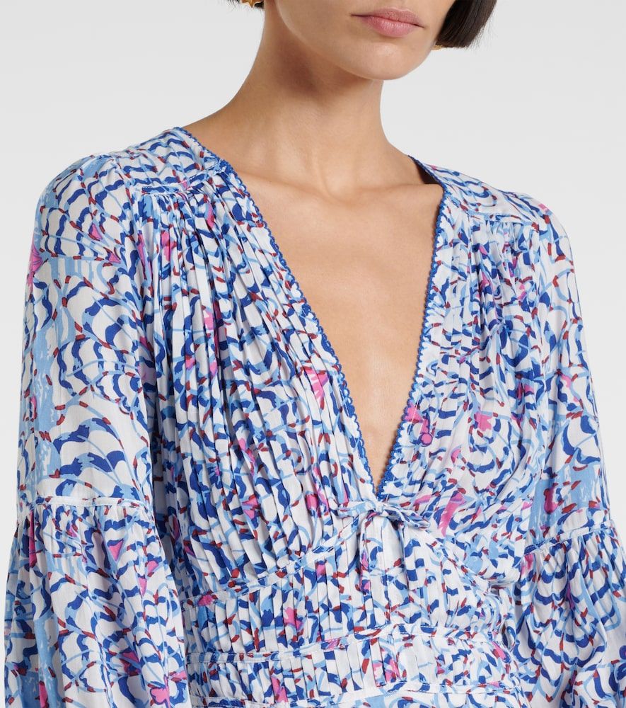 Vestido corto Chiara estampado - Poupette St Barth - Modalova