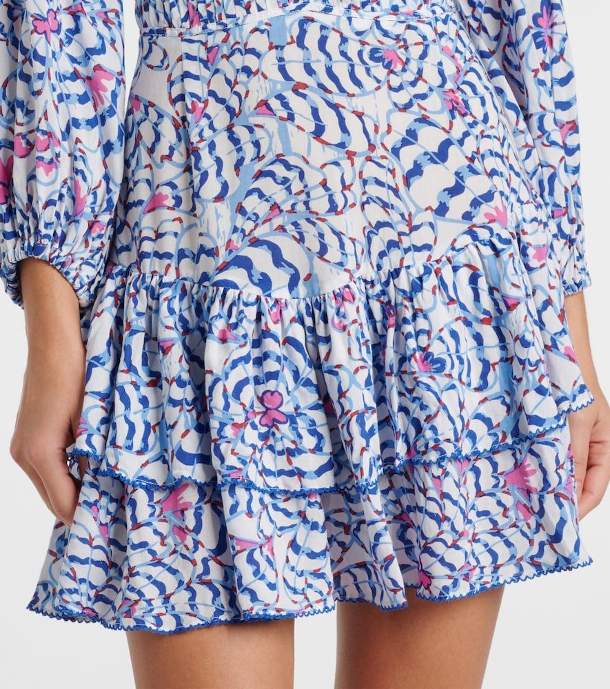 Vestido corto Chiara estampado - Poupette St Barth - Modalova