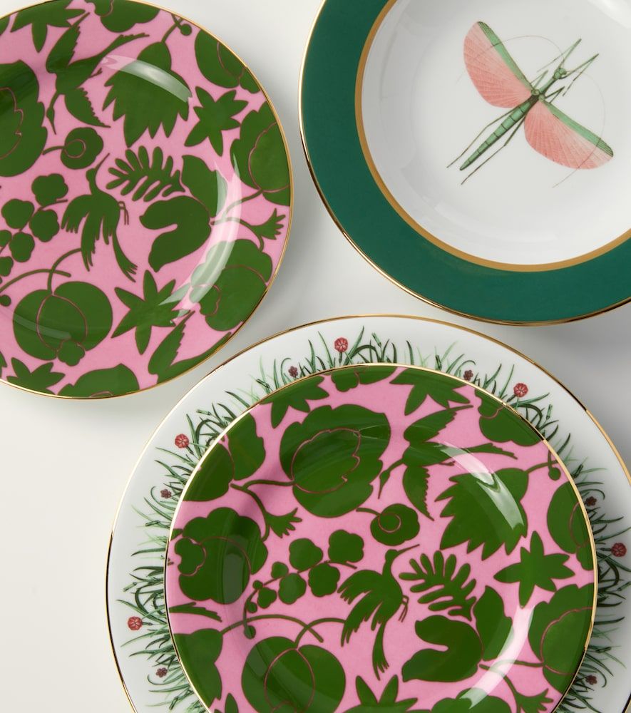 Set de 2 platos de postre Wildbird - La DoubleJ - Modalova