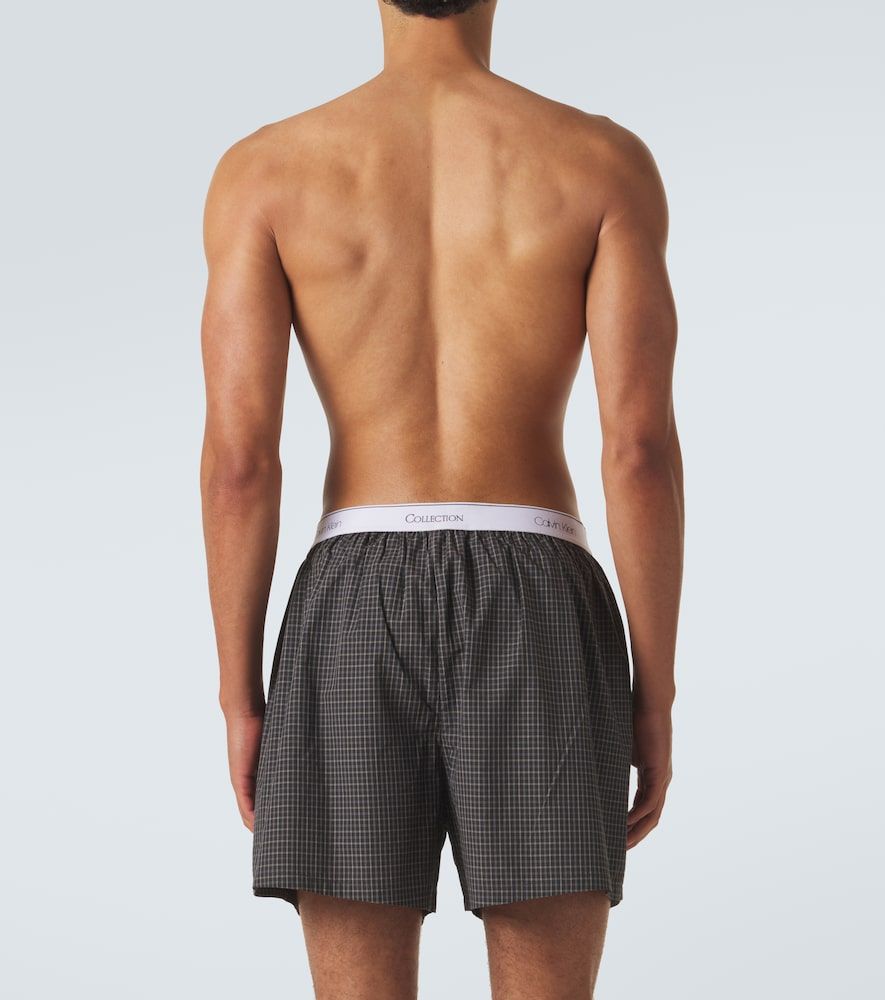 Owen checked cotton boxer briefs - Calvin Klein Collection - Modalova