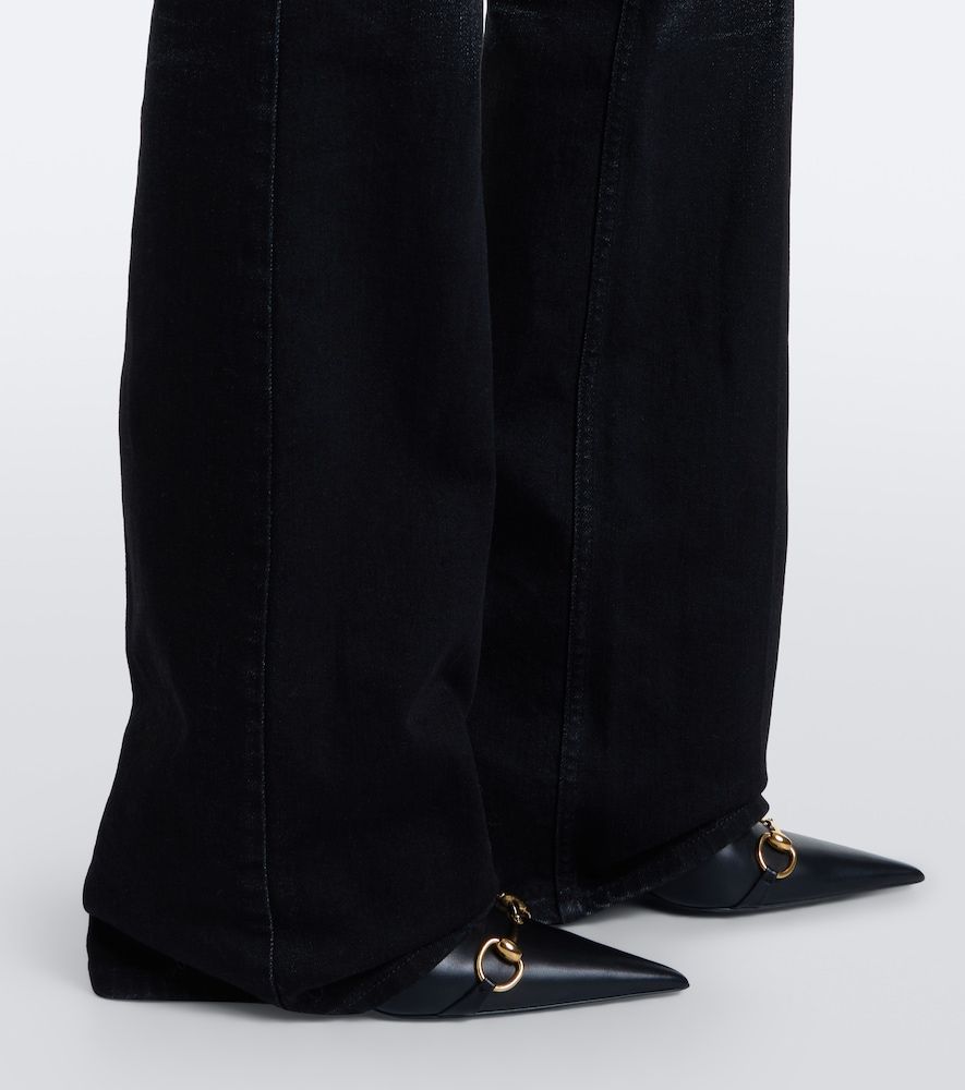Gucci Jeans flared a vita media - Gucci - Modalova