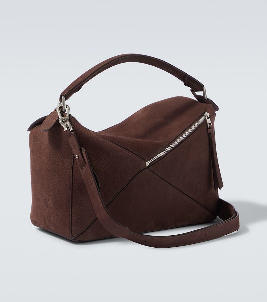 Bolso al hombro Puzzle Large de ante - Loewe - Modalova