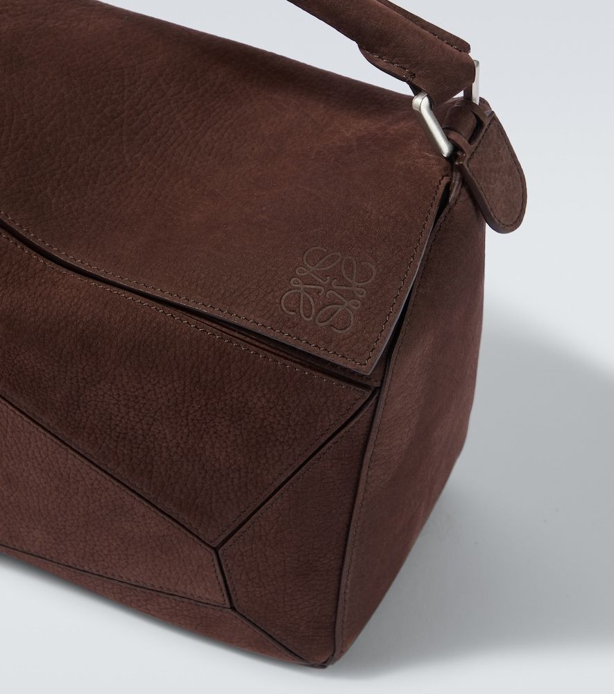 Bolso al hombro Puzzle Large de ante - Loewe - Modalova