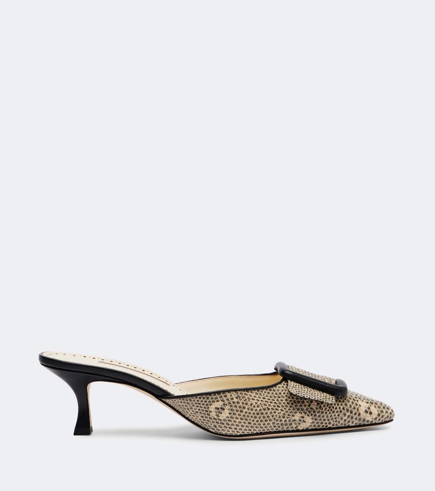 Mules Maysale 50 aus Leder - Manolo Blahnik - Modalova
