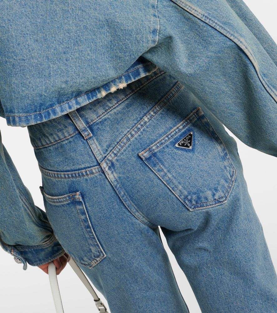 Prada Jeans regular a vita media - Prada - Modalova