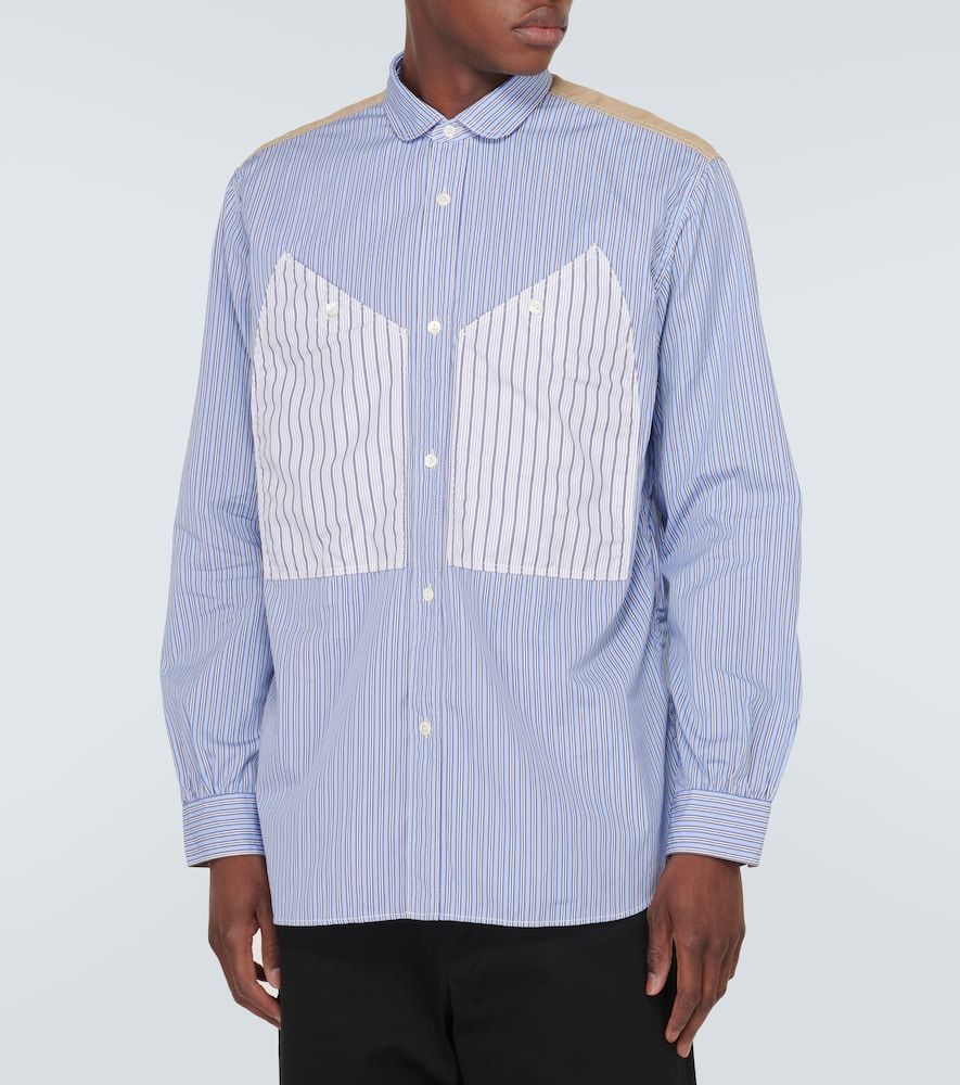 X Roy Lichtenstein camisa de algodón patchwork - Junya Watanabe - Modalova