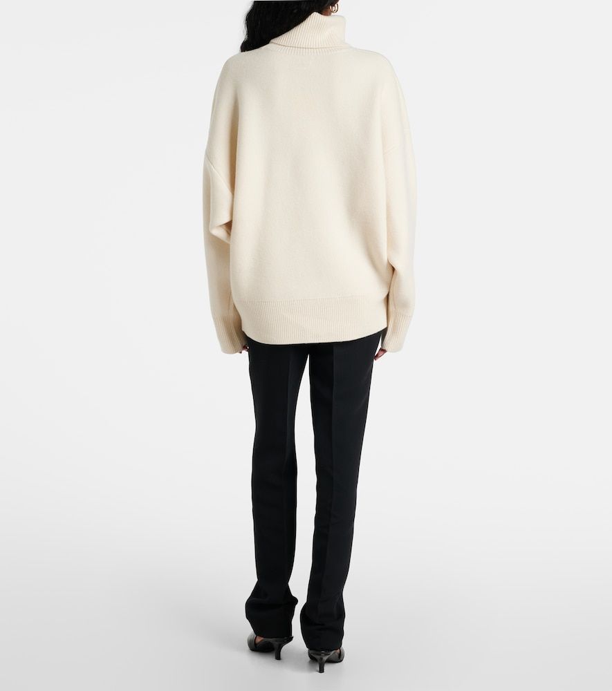 Jersey de cuello alto de lana y cachemir - Toteme - Modalova