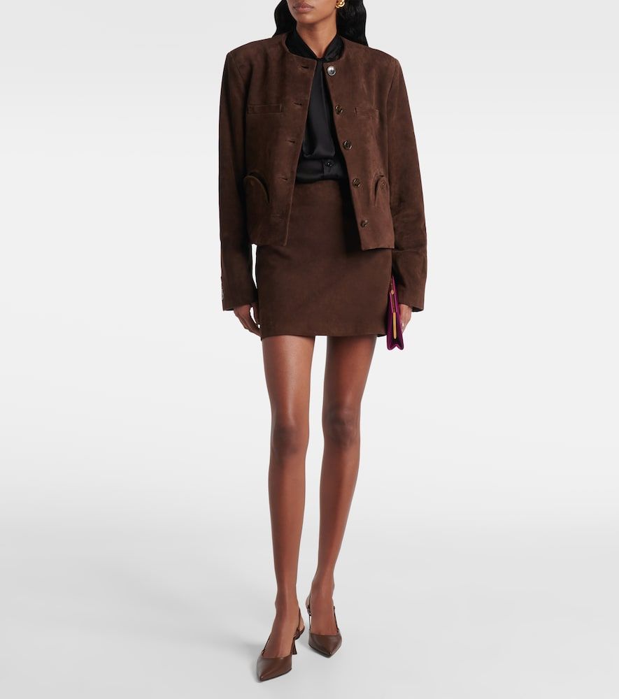 Gliss Bolero suede jacket - Blaze Milano - Modalova