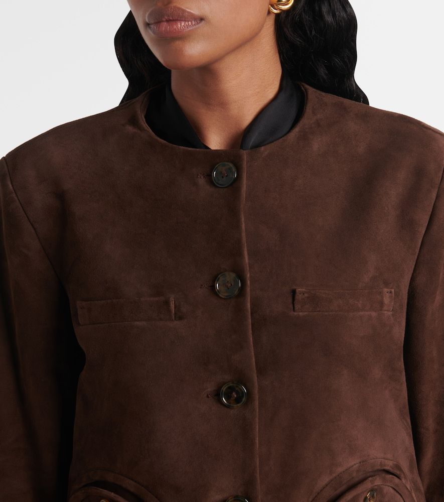 Gliss Bolero suede jacket - Blaze Milano - Modalova