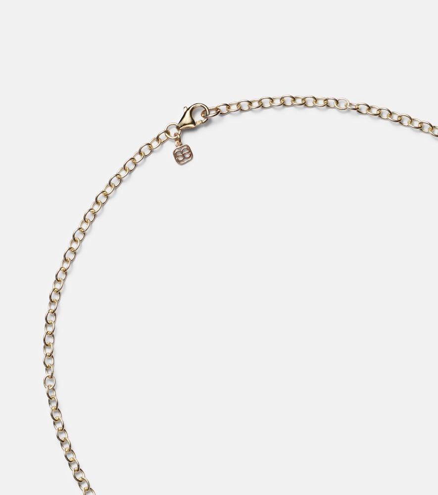 Collar Perfect Match de oro de 14ct con diamantes y rubíes - Sydney Evan - Modalova
