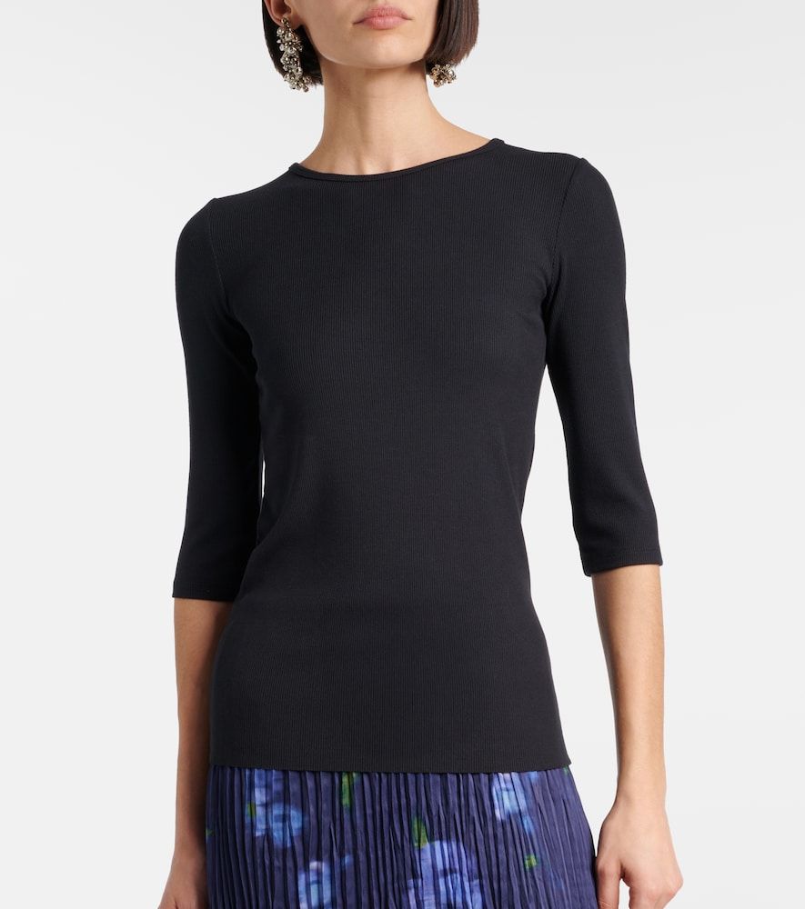 Vince Top in maglia a coste - Vince - Modalova