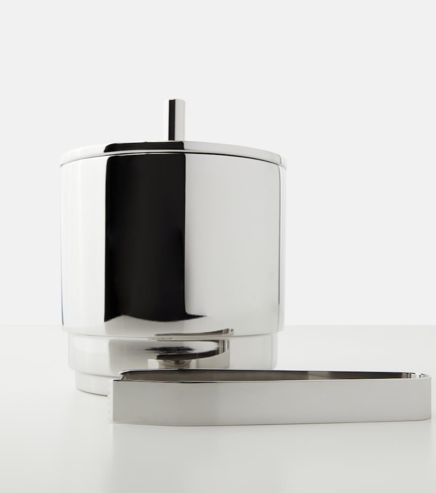 Set di pinze e secchiello per il ghiaccio Manhattan in acciaio inox - Georg Jensen - Modalova